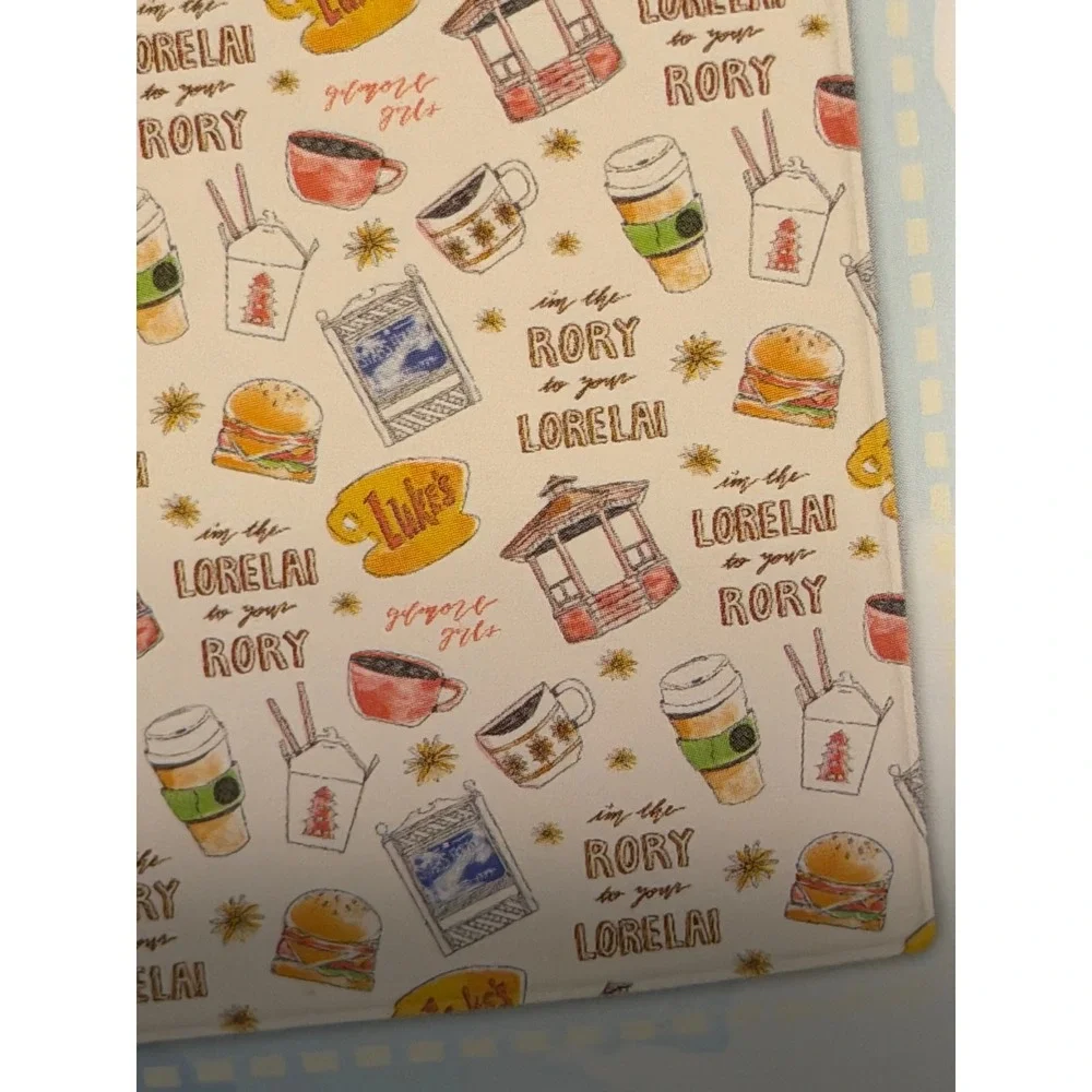 Gilmore Girls Stars Hollow Luke's Diner Plush Throw Blanket 60x70 Rory Lorelai